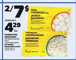 Provigo NO NAME MARSHMALLOWS offer