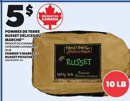Provigo FARMER'S MARKET RUSSET POTATOES, 10 LB offer