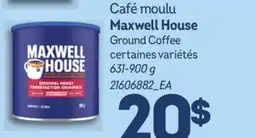 Provigo MAXWELL HOUSE GROUND COFFEE offer