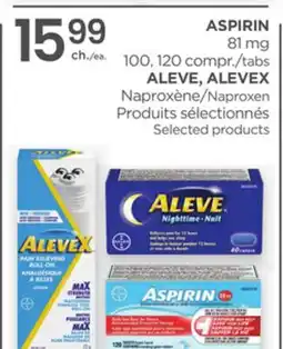 Proxim ASPIRIN , ALEVE, ALEVEX offer