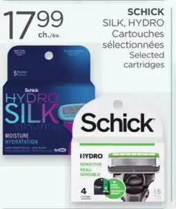 Proxim SCHICK SILK, HYDRO Selected cartridges offer