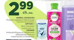 Proxim HERBAL ESSENCES, OPTION +, DEGREE offer