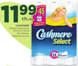 Proxim CASHMERE Bathroom tissue offer