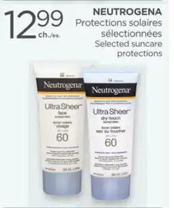 Proxim NEUTROGENA Selected suncare protections offer