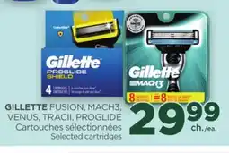 Proxim GILLETTE Selected cartridges offer