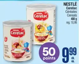 Jean Coutu NESTLÉ Cerelac Cereals offer