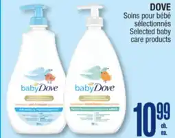 Jean Coutu DOVE Selected baby care products offer