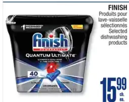 Jean Coutu FINISH Selected dishwashing products offer