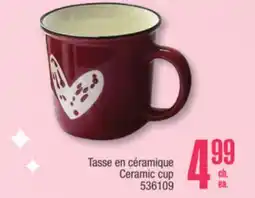 Jean Coutu Ceramic cup offer