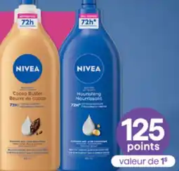 Jean Coutu Selected NIVEA Body lotions offer