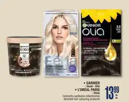 Jean Coutu GARNIER, L' ORÉAL PARIS Féria Selected hair colouring products offer