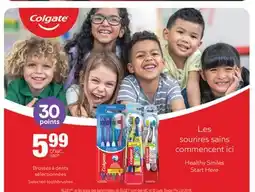 Jean Coutu COLGATE Selected toothbrushes offer