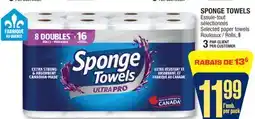 Jean Coutu SPONGE TOWELS Selected paper towels offer
