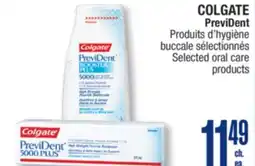 Jean Coutu COLGATE PreviDent Selected oral care products offer