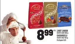 Metro LINDT LINDOR SACHETS, GHIRARDELLI SACHETS offer