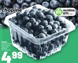 Metro BLEUETS | BLUEBERRIES offer