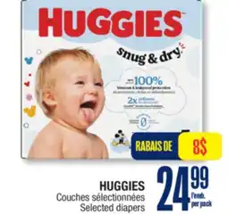Jean Coutu HUGGIES Selected diapers offer