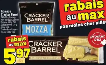 Metro FROMAGE CRACKER BARREL | CRACKER BARREL CHEESE offer