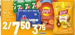 Metro CROUSTILLES LAY'S | LAY'S POTATO CHIPS OR SOFT DRINK offer
