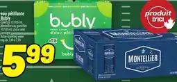 Metro EAU PÉTILLANTE BUBLY | BUBLY SPARKLING WATER offer