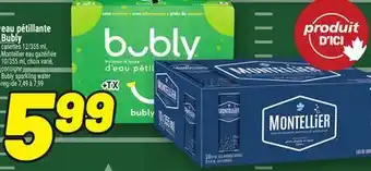 Metro EAU PÉTILLANTE BUBLY | BUBLY SPARKLING WATER offer