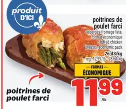 Metro POITRINES DE POULET FARCI | STUFFED CHICKEN BREASTS, ECONOMIC PACK offer