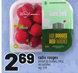 Metro RADIS ROUGES | RED RADISHES offer