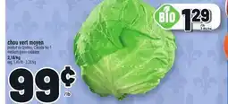 Metro CHOU VERT MOYEN | MEDIUM GREEN CABBAGE offer