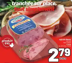 Metro CAPICOLLO MASTRO | MASTRO CAPICOLLO offer