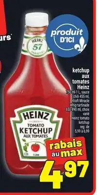 Metro KETCHUP AUX TOMATES HEINZ | HEINZ TOMATO KETCHUP KETCHUP offer