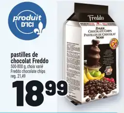 Metro PASTILLES DE CHOCOLAT FREDDO |FREDDO CHOCOLATE CHIPS offer