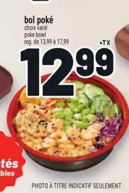 Metro BOL POKÉ | POKE BOWL offer