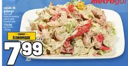 Metro SALADE DE GOBERGE | POLLOCK SALAD offer