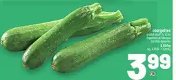Metro COURGETTES | ZUCCHINI SQUASHES offer
