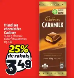 Metro FRIANDISES CHOCOLATÉES CADBURY | CADBURY CHOCOLATE TREATS offer