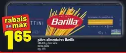 Metro PÂTES ALIMENTAIRES BARILLA | BARILLA PASTA offer