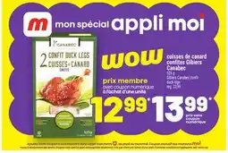 Metro CUISSES DE CANARD CONFITES GIBIERS CANABEC | GIBIERS CANABEC CONFIT DUCK LEGS offer