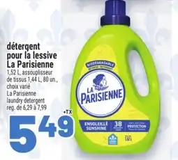 Metro DÉTERGENT POUR LA LESSIVE LA PARISIENNE | LA PARISIENNE LAUNDRY DETERGENT offer