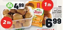 Metro KIWIS | KIWIS OR SUNGOLD SWEET YELLOW KIWIS offer