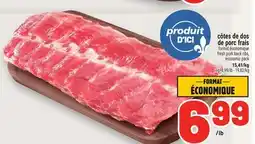 Metro CÔTES DE DOS DE PORC FRAIS FRESH PORK BACK RIBS offer