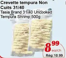Marche C&T Tasia Brand 31/40 Uncooked tempura shrimped offer