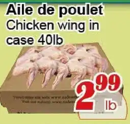 Marche C&T Chicken wing in case offer