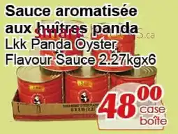 Marche C&T Lkk panda oyster flavour sauce offer