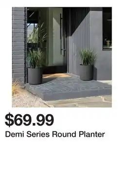 Wayfair Demi Series Round Planter offer