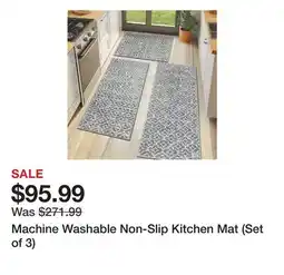 Wayfair Machine Washable Non-Slip Kitchen Mat (Set of 3) offer