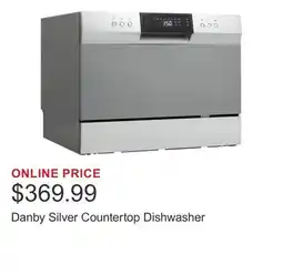 Costco Danby Silver Countertop Dishwasher offer