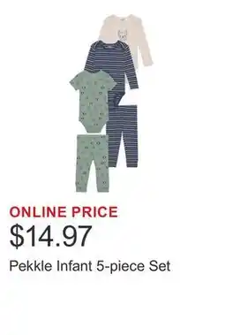 Costco Pekkle Infant 5-piece Set offer