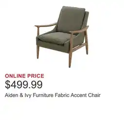Costco Aiden & Ivy Furniture Fabric Accent Chair offer