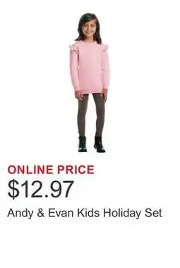 Costco Andy & Evan Kids Holiday Set offer