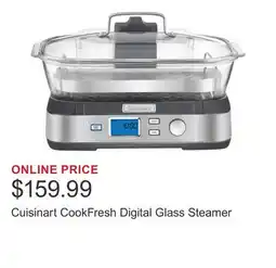 Costco Cuisinart CookFresh Digital Glass Steamer offer